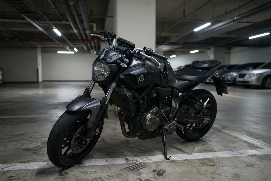 전도 사고 MT-07